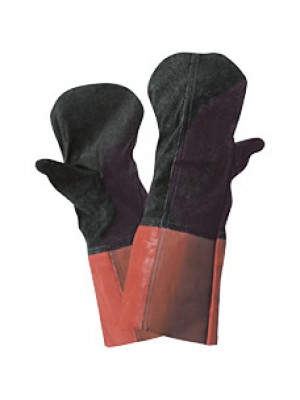 Краги спилковые двухпалые