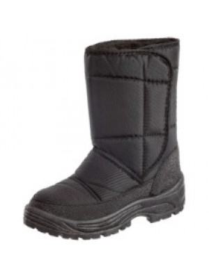 Сапоги дутые утепленные женские (темные)