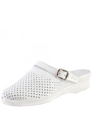 Сабо жен. (нат. кожа) с ремешком